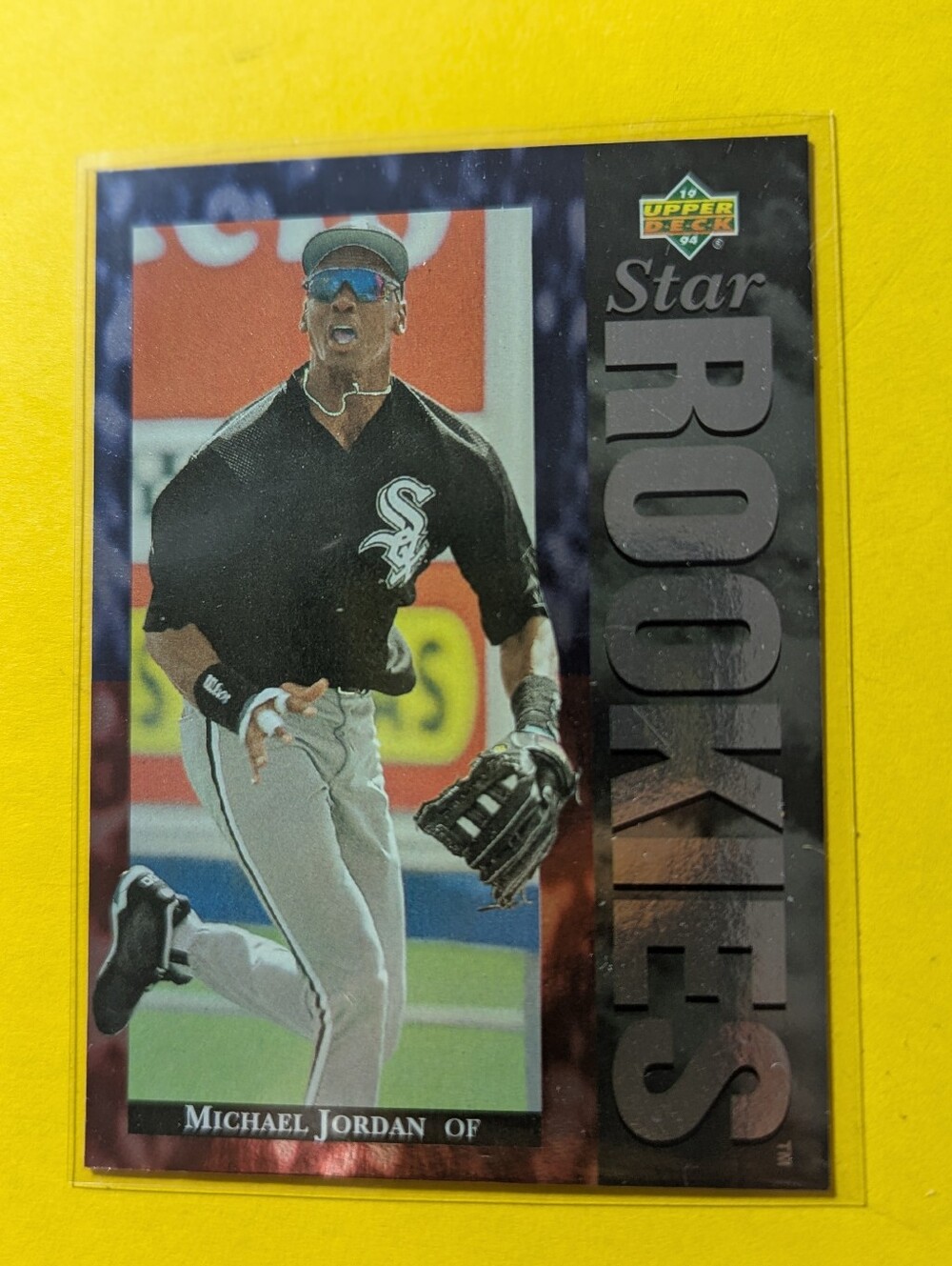 Upper Deck 1994 Star Rookies Michael Jordan Rookie #61 Chicago White Sox New